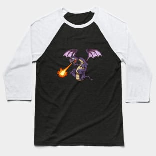 Angry Dragon Baseball T-Shirt